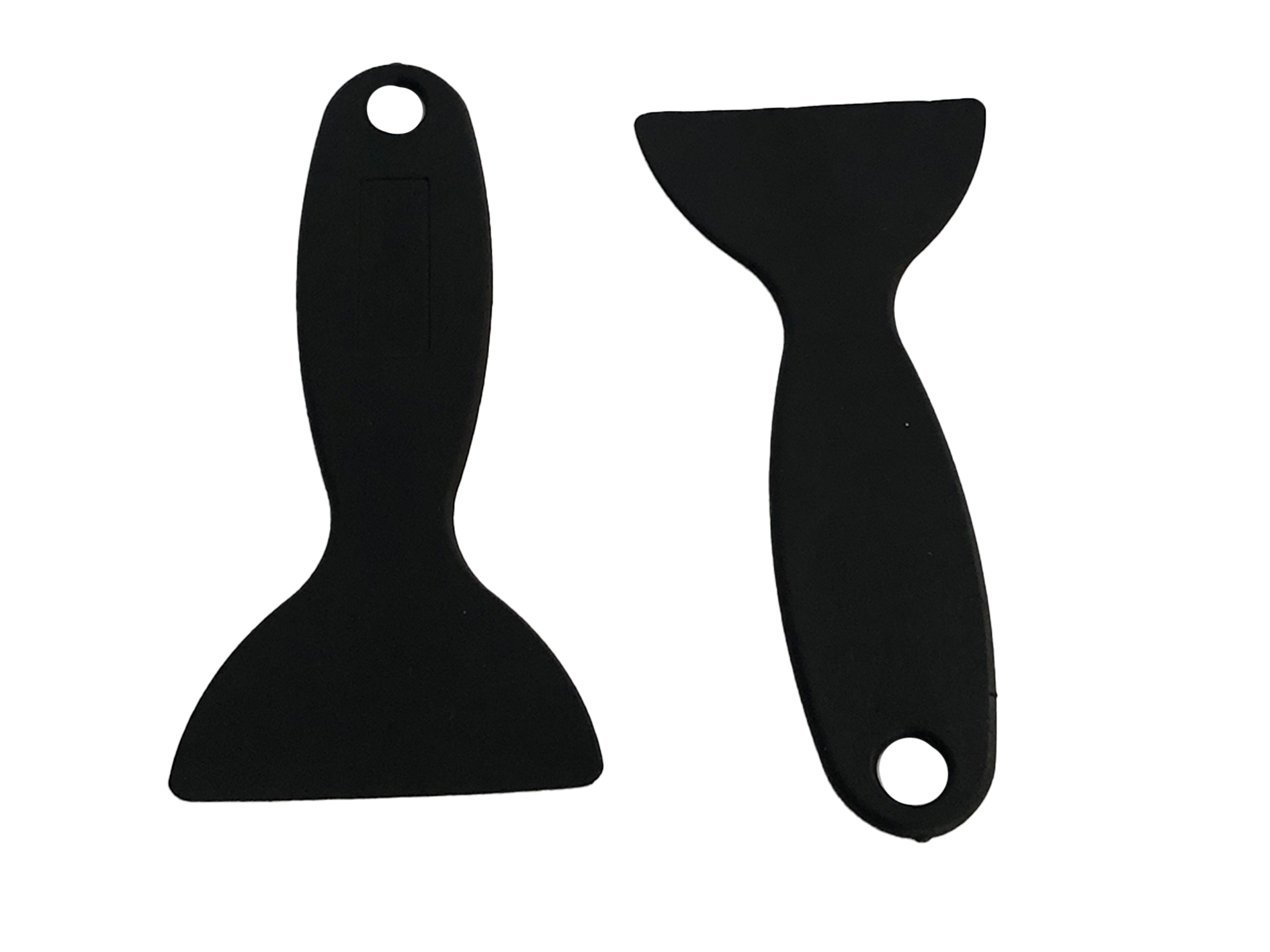 Espatulas de platico color negro
